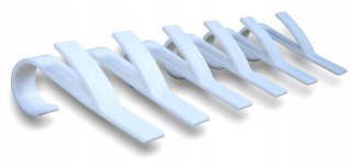 6x HACZYK WIESZAK NA RĘCZNIKI GRZEJNIK KALORYFER UCHWYT ŁAZIENKOWY ZESTAW