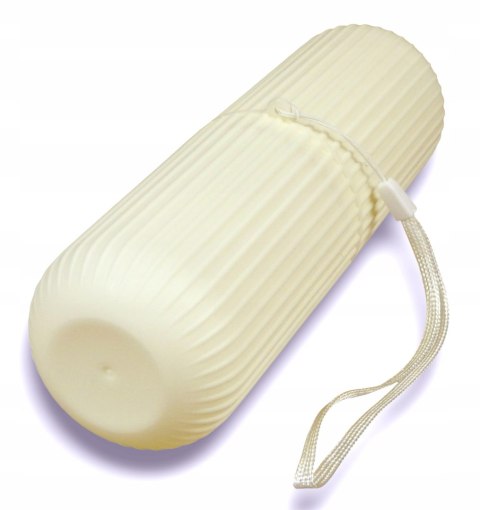 ETUI PODRÓŻNE NA SZCZOTECZKĘ DO ZĘBÓW + KUBEK 2w1 POJEMNIK 19×5,5cm