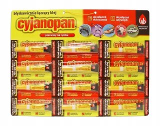 Klej błyskawiczny cyjanoakrylowy Super Fix PE do połączeń elastycznych 2g