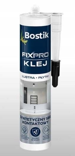 Klej montażowy do luster szkła płytek ceramicznych Bostik 300 ml - OUTLET