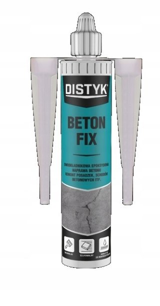 Masa naprawcza dwuskładnikowa do betonu kamienia muru klej Beton-Fix 480 g