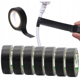 Taśma izolacyjna czarna Beast 1,9 cm x 10 m komplet 10 rolek