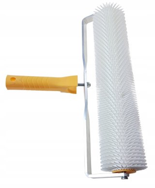Wałek rolka iglasta do odpowietrzania z uchwytem Hardy 25cm igła stożk 11mm
