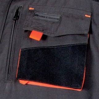 BLUZA ROBOCZA LH-FMN-J L.HOLLMAN granatowo-czarna rozmiar XL