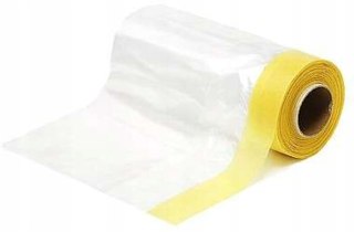 Folia malarska chlapacz z taśmą samoprzylepną wysokość 180 cm x szer 20m