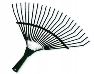 METALOWE GRABIE SPRĘŻYNOWE DO TRAWY I LIŚCI szerokość 43cm