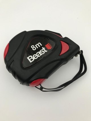 Miara zwijana Beast 8 m x 25 mm autoblokada