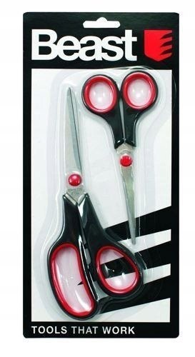 Nożyczki biurowe Beast - zestaw 2 sztuk - 14 i 21cm