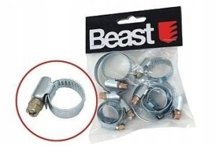 Opaski ślimakowe obejmy zaciskowe do węży kpl 6 szt 10-16, 16-25, 20-32mm