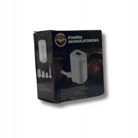 POMPKA AKUMULATOROWA Camping&Friends latarka powerbank USB LED
