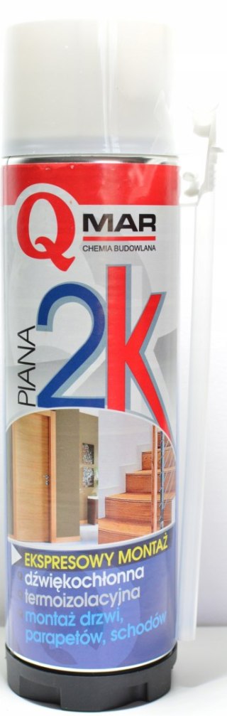 Piana 2K wężykowa dwukomponentowa Qmar konstrukcyjna szybkosprawna 400ml