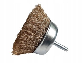 Szczotka doczołowa na wiertarkę Beast741010 trzpień 6mm fi 65mm