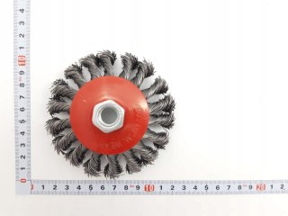 Szczotka obrotowa druciana na szlifierkę M14 Beast 740012 - średnica 100mm