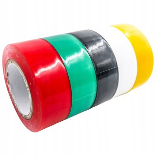 Taśma izolacyjna Beast 1,9 cm x 10 m - komplet 5 rolek kolory