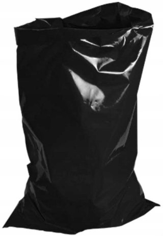 WORKI NA ŚMIECI GRUZ 70X110CM CZARNE ekstra mocne BEAST 120L rolka 10szt