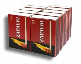 Zapałki 43mm - IGNITE NORDIC - 10 pudełek - 380szt