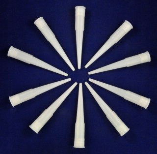 APLIKATOR końcówka do silikonu bezbarwna 10 sztuk