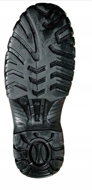 BUTY SANDFOX BLACK S1 skóra welur, podeszwa PU, kompozyt podnosek, rozm 42