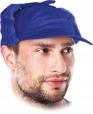 Czapka zimowa uszatka Reis CZON niebieska rozm. 58