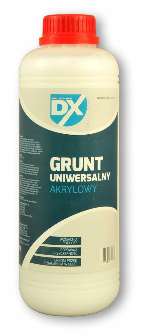 DX GRUNT AKRYLOWY UNIWERSALNY BIAŁY 1L