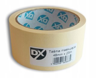DX TAŚMA MALARSKA ŻÓŁTA 48mm x 25m maskująca