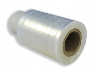 Folia stretch mini-rap 0,3kg 10cm 23mic bezbarwna tuleja 14 cm