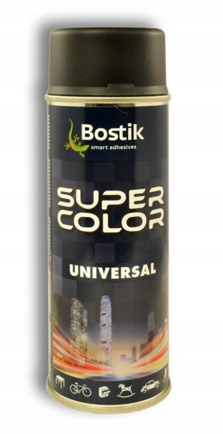 LAKIER W SPRAYU CZARNY MATOWY 9005 FARBA 400 ML