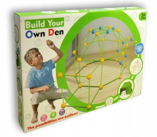 Namiot kreatywny KLOCKI konstrukcyjne 88 elem