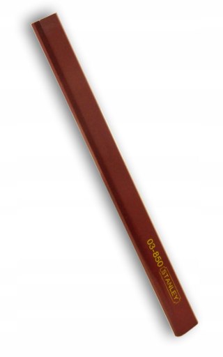 Ołówek ciesielski Stanley 1-03-850 176 mm czerwony