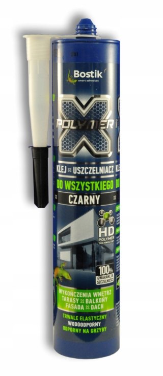 X-POLYMER USZCZELNIACZ KLEJ DO WSZYSTKIEGO czarny