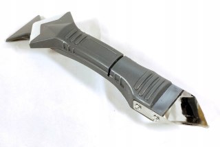 Szpachelka, skrobak do wycinania i kładzenia fugi silikonowej 3w1