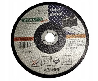 Tarcza tnąca Stalco S-59180 180 x 22,2 mm do stali