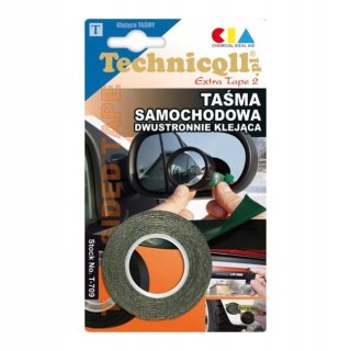 Taśma samochodowa mocna czarna 709 1,5m x 19mm