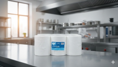 Czyściwo Papierowe Celulozowe XXL ZAPAS 3180 listków - komplet 6 rolek