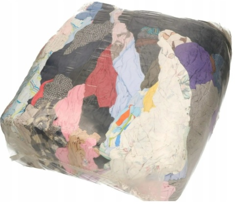 Czyściwo bawełniane kolorowe I gatunek 10kg