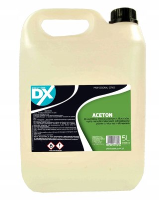 DX ACETON TECHNICZNY ZMYWACZ ROZPUSZCZALNIK 5 L