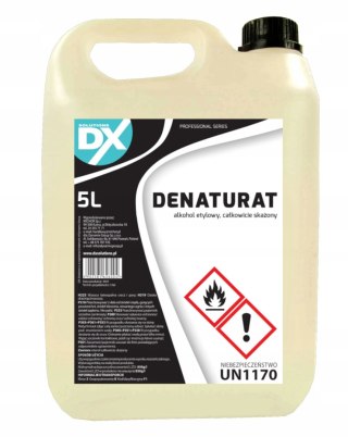 DX DENATURAT 90% BIAŁY 5L etanol spirytus alkohol