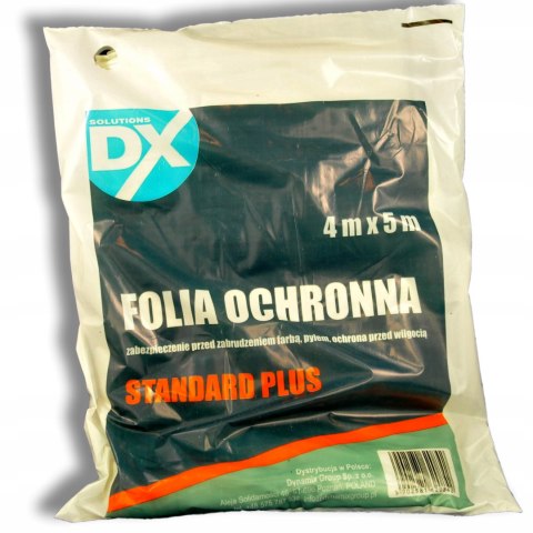 DX FOLIA MALARSKA STANDARD PLUS 4x5 m płachta