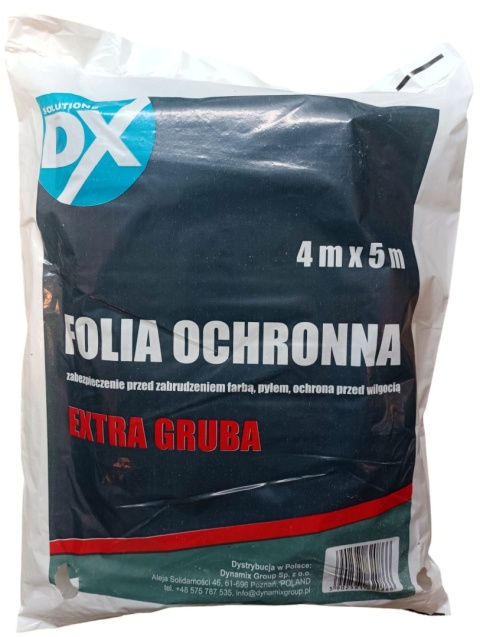 DX Folia Malarska Extra Gruba 4m x 5m płachta