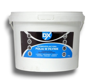 DX Folia w płynie hydroizolacyjna 1-komponent wewnętrzno-zewnętrzna 3,0 kg