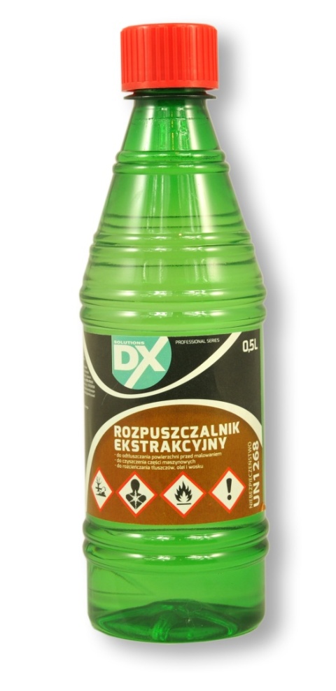 DX Rozpuszczalnik ekstrakcyjny 0,5L odtłuszczanie czyszczenie przygotowanie