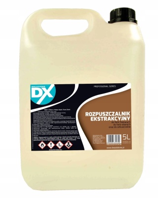 DX Rozpuszczalnik ekstrakcyjny 5L odtłuszczanie czyszczenie wydajne opakow