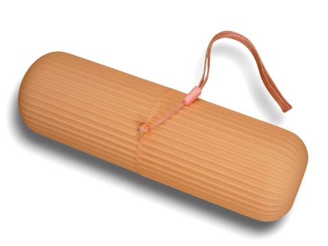 ETUI PODRÓŻNE NA SZCZOTECZKĘ DO ZĘBÓW KUBEK 2w1 POJEMNIK 19×5,5cm