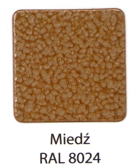 Farba antykorozyjna 3w1 na rdzę Ferrobond Ultra 0,7L RAL8024 MIEDŹ młotkowy