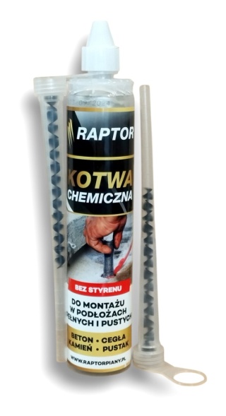 KOTWA CHEMICZNA BEZ STYRENU PESF RAPTOR 300ML