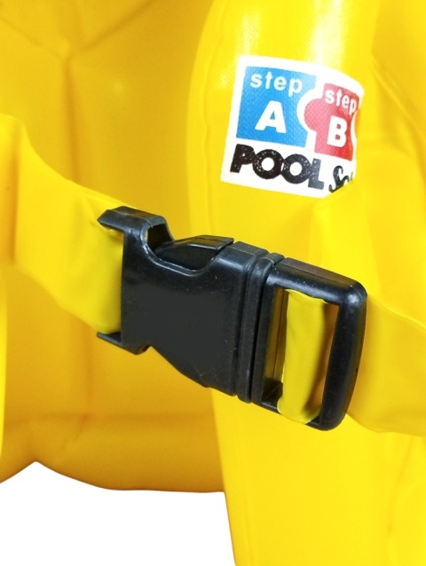 Kamizelka do nauki pływania ratunkowa dziecięca kapok 37x31cm kolory do wyb