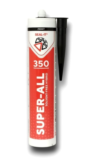 Klej uszczelniacz hybrydowy montażowy Seal-it 350 Super-All CZARNY 290 ml