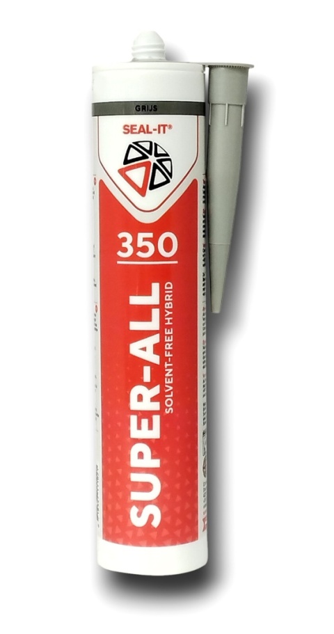 Klej uszczelniacz hybrydowy montażowy Seal-it 350 Super-All SZARY 290 ml – montaż i uszczelnianie