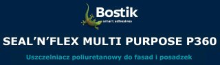 Klej uszczelniacz poliuretanowy uniwersalny Bostik szary 600 ml - OUTLET