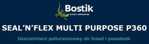 Klej uszczelniacz poliuretanowy uniwersalny Bostik szary 600 ml - OUTLET